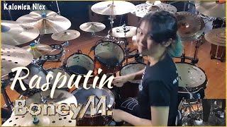 Boney M - Rasputin [ cover ] Drum & Bongo by Kalonica Nicx