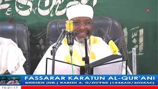 DAY 1 SHEIKH DR NASIDI ABUBAKAR GORON DUTSE RAMADAN TAFSIR YEAR 2025