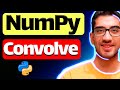 Numpy Convolve 1d in Python + Examples By Hand (for different modes)