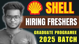 Shell Hiring for Graduate Trainee Programee for Freshers | 2025 Batch Passed Out | Gowtham M