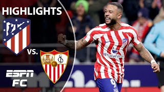 Atletico Madrid vs. Sevilla | La Liga Highlights | ESPN FC