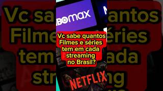 Streaming no Brasil - quem tem mais filmes e séries? #streaming #netflix #primevideo #hbomax