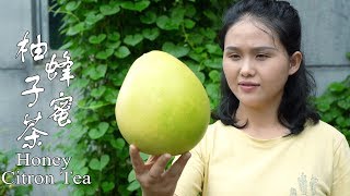 Don't throw away the grapefruit peel, teach you to make honey grapefruit tea, delicious flavor