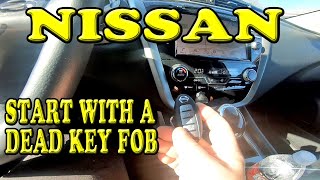 Nissan Murano How to Start with a Dead Key Fob