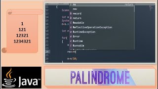 JAVA - Number Based Program 03 || Check Palindrome
