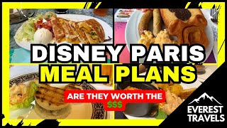 Disney Paris Meal Plan Review  - Did We Save Money?