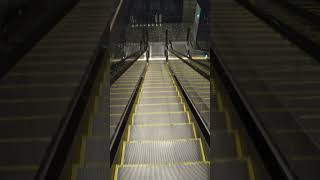 [escalator ride] Osaka Japan, Watanabebashi station, Keihan Railway Nakanoshima line, Exit 2A,