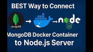 BEST Way to Connect MongoDB Docker Container to Node.js Server