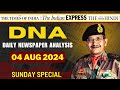 Daily Newspaper Analysis | 04 Aug 2024 | Current Affairs For Defence Aspirants | SSB #upsc #cds