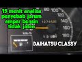 Penyebab indikator bensin Daihatsu Classy Tidak Jalan (skema kelistrikan mobil)