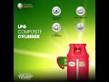 parco pearl gas lpg composite cylinder delivering at your doorstep