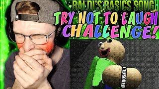 Vapor Reacts #823 | BALDI'S BASICS SONG TRY NOT TO LAUGH "You're Mine" by DAGames REACTION!!
