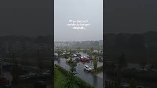 When Germany decides to become Malenadu 🌧☔️ #germany #travel #malnad #Hamm