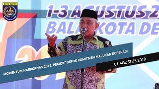 Momentum Harkopnas 2019, Pemkot Depok Komitmen Majukan Koperasi