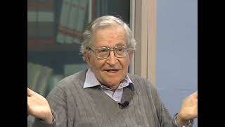 Noam Chomsky engages in a spirited debate with biologist over the evolution of language