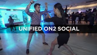 Salsa dancing w/Marco Ferrigno @ Unified On2 (July 2018)