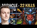 Troll Dota Gameplay Miracle with 22 Kills and MKB