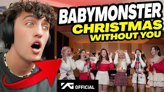 BABYMONSTER - 'Christmas Without You' COVER (SPECIAL PRESENT) | REACTION !!!