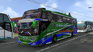 PO bus ALS dari Medan tujuan malang trip terjauh saat ini || bus simulator Indonesia