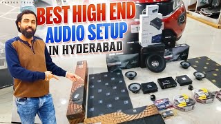 BEST HIGH END AUDIO SETUP IN HYDERABAD || NEXON || CARZOO HYDERABAD