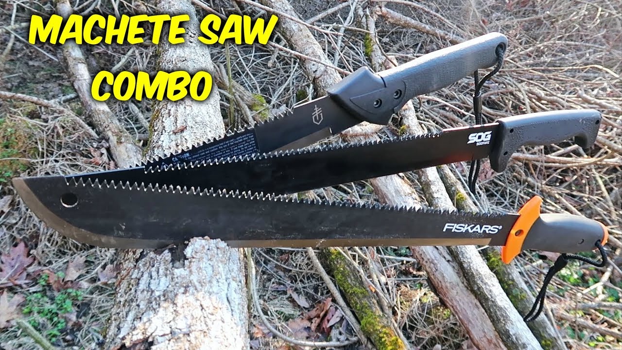 3 Machete Saw Combo - Are They Worth The Money - YouTube