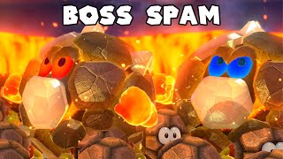 Super Mario 3D World, But It's Boss Spam
