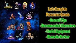 FFBE Let's Clear Parameter Quest Tips and Characters Recommendation (#729)