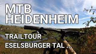 OSTALB TRAILS - MTB SINGLETRAILS AM BUIGEN, FALKENSTEIN, ESELSBURGER TAL (KREIS HEIDENHEIM)