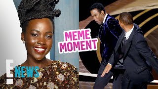Lupita Nyong'o REACTS to Becoming a Meme After Oscars Slap | E! News