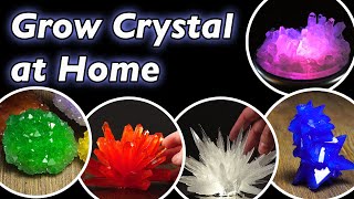 How to Grow Crystals at Home (Compilation)
