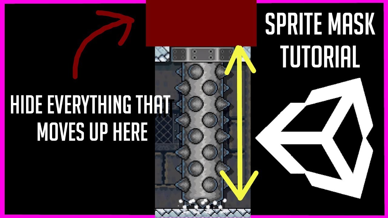 How To Hide Part Of Sprite Animation With Sprite Mask | Unity 2018 ...