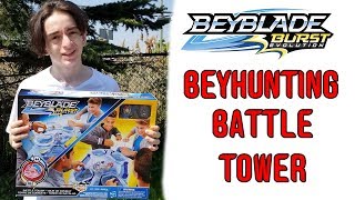 WE FOUND THE HASBRO SWITCHSTRIKE  BATTLE TOWER!! BEYHUNTING BEYBLADE BURST EVOLUTION