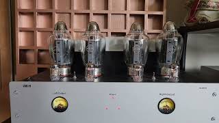 Introducing Lab 12 Suara Power Amp (Pure Class A , 2 x 50w)Short demo with Matrix Audio mini i 4 pro