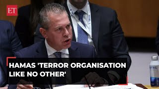 Hamas attack as larger than 9/11: Israel UN envoy Gilad Erdan