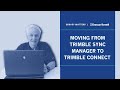 Moving from Trimble Sync Manager to Trimble Connect | Survey Matters