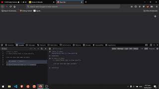 Basic Javascript code using Mozilla firefox Console