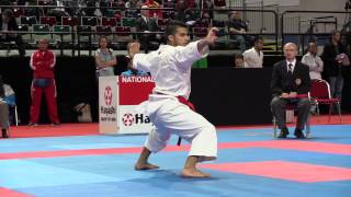 Mohammad ABDULHUSAIN of Kuwait - Male Kata 2014 World Karate Championships | WORLD KARATE FEDERATION