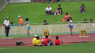 2018 0630 宮崎県中学通信陸上 共通女子200m予選7組