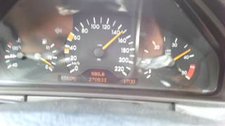 Mercedes E290 Turbodiesel Acceleration | W210 |129 PS