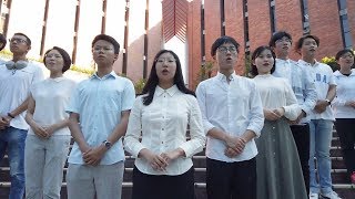 香港八大高校：歌唱祖国｜Hong Kong universities, China