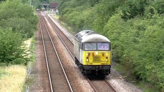 What's a DCR class 56 doing shuttling between Worksop and Gainsborough Central?