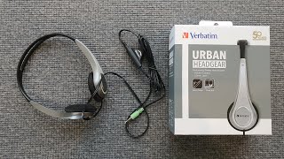 Verbatim Urban Headgear Headphones | Unboxing | Quick Review