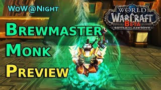 Brewmaster Monk Preview - BFA Beta