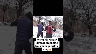 Memphis rapper graduated from college 🔥 #shorts