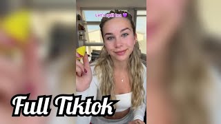 Gabrielle Moses addresses her Ex Jack Brinkman on Tiktok FULL VIDEO (Right before tiktok ban)