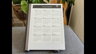 Daily Journal/Diary Template for the reMarkable 2