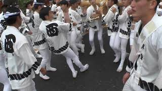 令和元年貝塚夏祭り 本宮  西町ラスト周回