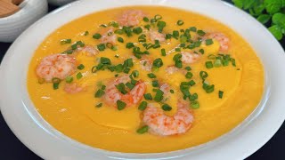 Delicious Shrimp Steamed Eggs : Simple and Nutritious， [Awesome]，Simple，鲜嫩蝦仁蒸蛋，简单易做，营养丰富！