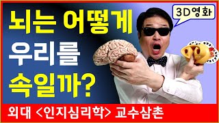 [인지심리학] 3D영화, 뇌의 거짓말, 범주지각 | 외대 인지심리학 교수 | 뇌과학 뇌와인지 언어학 촘스키