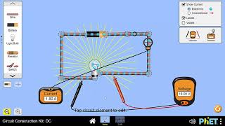 12PHY PhET virtual circuit overview of task